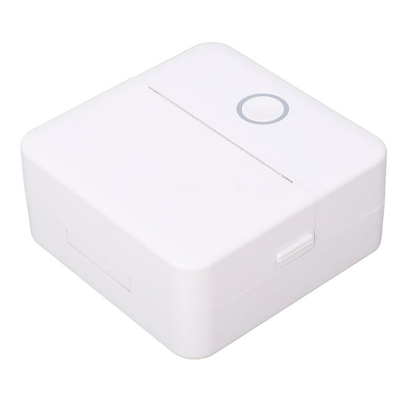 Pocket Printer, Wireless Sticker Printer Multifunctional with 10 Roll Paper for Learning Notes