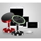 thumbnail image 4 of Juego de 2 soportes magnéticos para teléfono de coche, universales, con rotación de 720 grados y potente imán para iPhone, Samsung, Huawei y dispositivos GPS., 4 of 5
