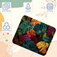 thumbnail image 3 of Tropical Plants Desk Pad Mouse Mat Gaming Mouse Pad | Square 8.3x9.8 Inch Non-Slip Rubber Bottom Printed Suitable for Office and Gaming, 3 of 6