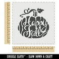 thumbnail image 2 of Happy Fall Autumn Harvest Pumpkin with Vine DIY Cookie Wall Craft Stencil - 11.5 Inch, 2 of 5