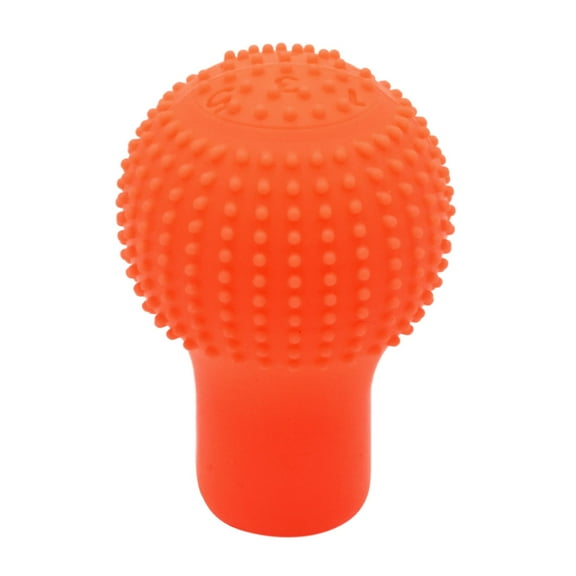 Unique Bargains 5 Speed Orange Silicone Lever Gear Shift Shifter Knob Cover Portector for Car