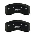 thumbnail image 2 of MGP 4 Caliper Covers Engraved Front & Rear MGP Matte Black finish silver ch, 2 of 2