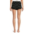thumbnail image 4 of Celebrity Pink Junior's Fleece Sleep Short, Sizes XS- 3X, 4 of 6