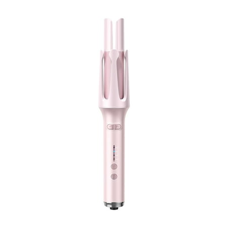 Beauty Under $15 32Mm Automatic Curling Iron Easy-To-Use Travel Automatic Curling Iron Fast Heating Auto Rotating Curing Wand For Curls Waves 4 Tunable Temps Auto Shut-Off Pink