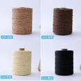 thumbnail image 3 of Raffia Yarn Knitting Crochet Paper Straw Rope Thread For Weaving Summer Handmade Hat Basket Handcrafts Tricots DIY Material Rug, 3 of 7