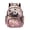Pink and Black - Panda Flower, variant on DISNIMO Panda Flower Print 17 Inch School Backpack for Kids Lightweight Bookbag with Front Pockets for Primary Elementary Middle School Students