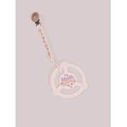 JuJuBe Mushy Love Teether Ring with Clip