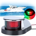 thumbnail image 2 of High Quality Boat Navigation Lights - Red and Green LED Marine Navigation Light, 2 of 11