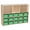 Lime Green, variant on Wood Designs 32 Compartment Cubby with Trays