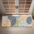 thumbnail image 2 of Bohemian Retro Floral Non-Slip Entryway Door Mat,Boho Indoor Decor Durable Low Plush Door Mat,Washable Welcome Rug for Patio Hallway Home Decor 16x47 Inches, 2 of 7