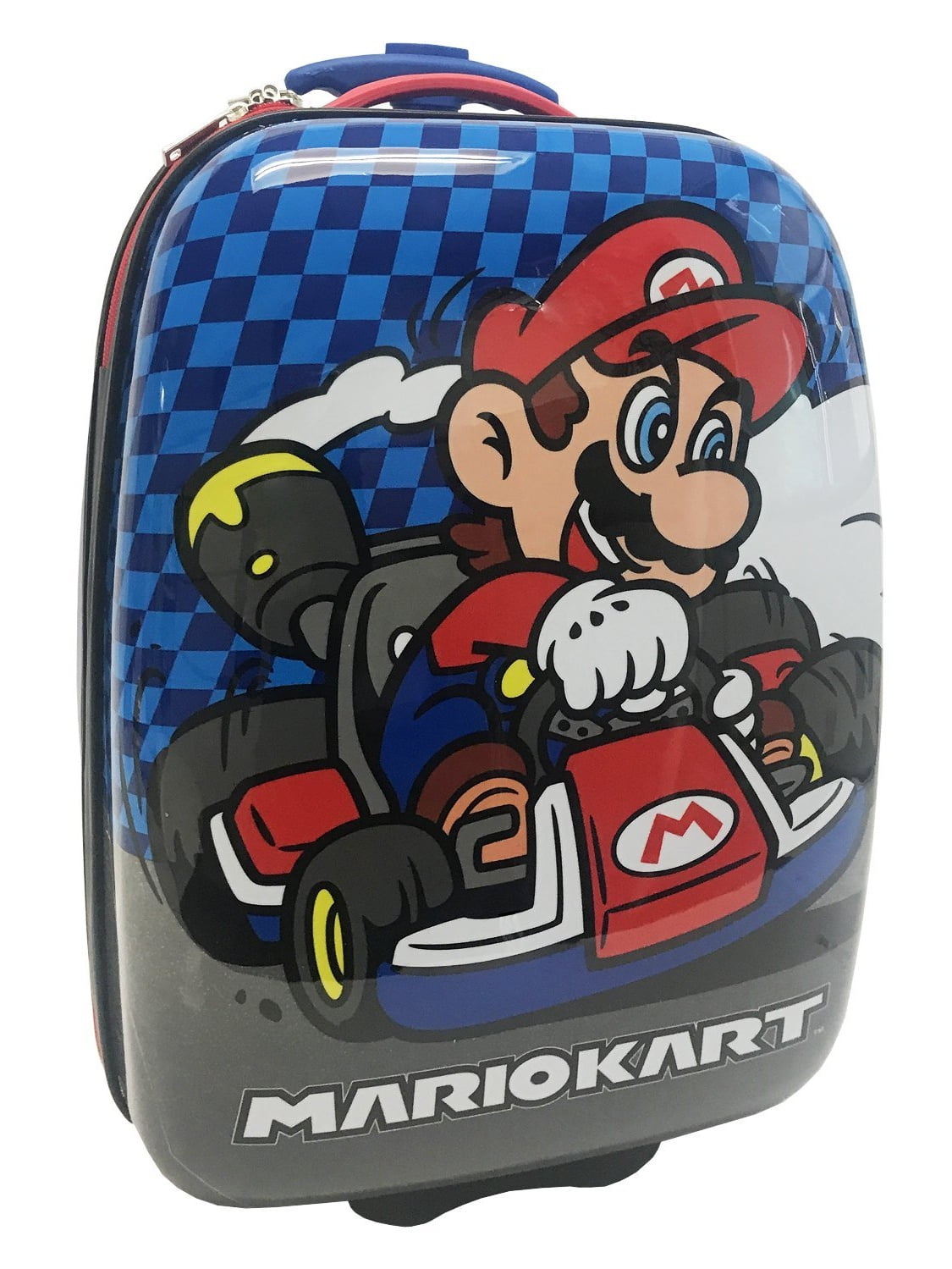 mario kart suitcase