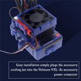 thumbnail image 4 of 2Pc VXL-3S Velineon ESC VXL-3 VXL 3S Disipador de Ventilador de RefrigeracióN para Bandit Stampede Slash 2WD / VXL Partes, 4 of 8