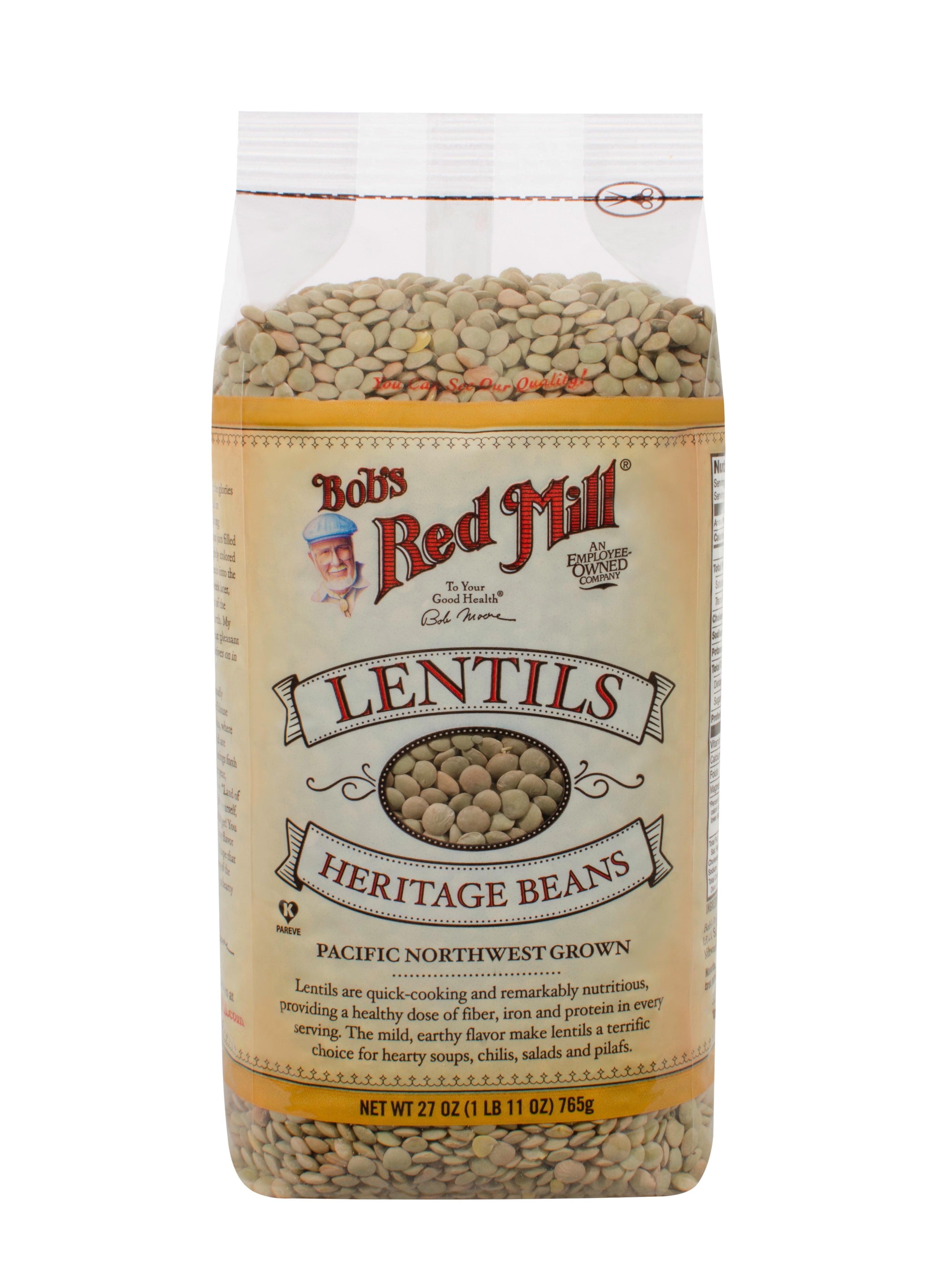 Bob's Red Mill Lentils, 27 Oz by Bob'S Red Mill