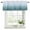 Blue, variant on 2 Pack Coastal Wave Valances for Windows Bedroom Living Room Window Treatments, Summer Ocean Nautical Beach Ombre Sky Blue Rod Pocket Valance Drapes Short Kitchen Curtains Over Sink 42"x12"