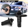 thumbnail image 3 of Luz de puerta para Montero Pajero Sport interruptor de lámpara automático de 2 pines botón pulsador 1998-2009, 3 of 6
