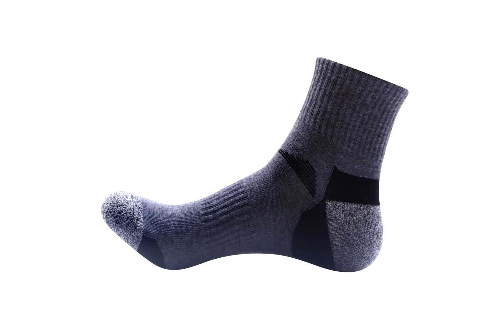 B&Q Lot 3 Pairs Men's Mid Cut Ankle Quarter Athletic Breathable Sport Cotton Socks 6