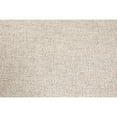 thumbnail image 4 of Benjara Sam 50 Inch Dining Bench, Farmhouse Style, Beige Upholstery, White Wood, 4 of 5
