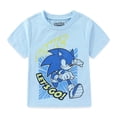 thumbnail image 2 of SEGA Sonic the Hedgehog Short Sleeve T-Shirt and Short Set (Boys), 2 Piece Set, Sizes 4-10, 2 of 8