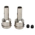 thumbnail image 2 of RC Rear Wheel Axle, 2pcs Rear Wheel Axles Steel High Accuracy Wheel Axle Replacement Compatible with ARRMA 6S for Mojave 1/7 for Kraton 1/8, 2 of 8