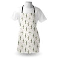 thumbnail image 3 of Exotic Apron Cartoon Cactus Plant Pots Tropical Safari Climates Western Saguaro Foliage Earthy, Unisex Kitchen Bib Apron with Adjustable Neck for Cooking Baking Gardening, Multicolor, by Ambesonne, 3 of 3