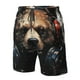 thumbnail image 4 of Balery Urban Bear With Headphones Traje de Baño Estilo Hawaiano para Hombre, Shorts de Secado Rápido con Bolsillos-X-Large, 4 of 6