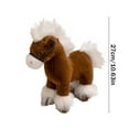 thumbnail image 3 of Gaiwos Horse Stuffed Animal 10.6 inches, Adorable Furry Horse Toy, Children's Sleeping Plush Pillows, Ideal Birthday Gift for Kids, 3 of 6