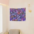 thumbnail image 3 of Kdxio Watercolor Butterflies Wall Hanging Tapestries Banner For Bedroom College Dorm Home Living Room Party Decor 29X37 In, 3 of 8