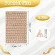 thumbnail image 2 of 4 Hojas de Calcomanías de Letras 0.12" Calcomanías de Letras Mini 3D Autoadhesivas de Aleación (Oro Rosa, Mayúsculas), 2 of 7