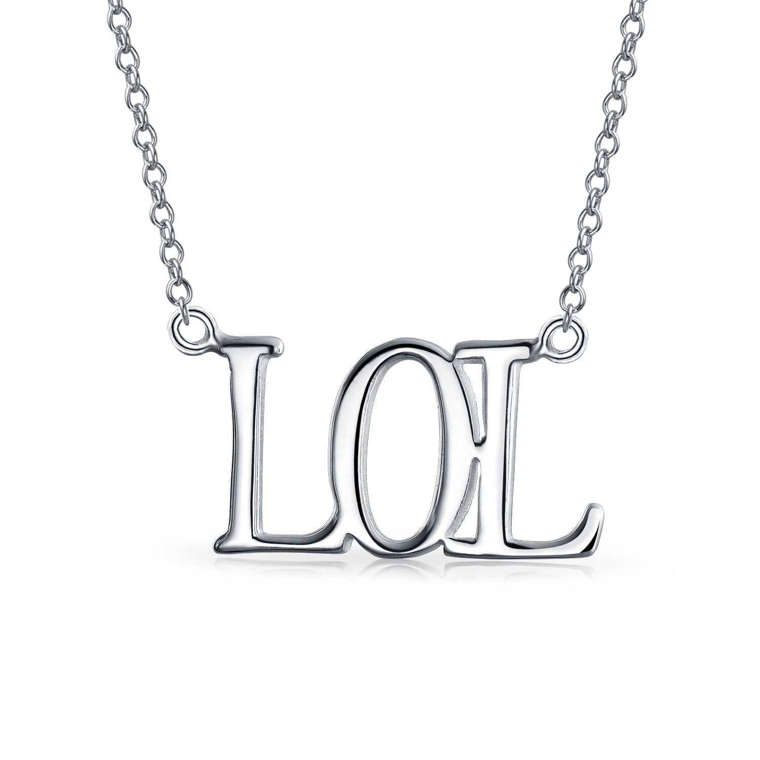 Jewels Obsession Silver Slot Machine Necklace Rhodium-plated 925 Silver Slot Machine Pendant with 18 Necklace