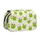 thumbnail image 1 of Disketp Green Frog Estuche de Lápices de Doble Capa con Tapa Abatible y Cremallera, Organizador Escolar para Adolescentes y Adultos, 1 of 7