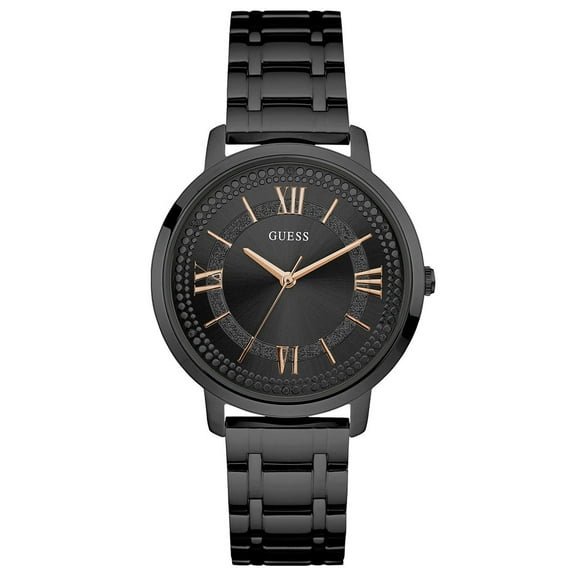 Guess W0933L4 Women's Montauk Black Tone Stainless Steel Watch