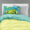 thumbnail image 2 of Carolines Treasures APH0093PILLOWCASE Frog Drinking Beer Fabric Standard Pillowcase, 2 of 2