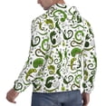 thumbnail image 3 of Hoodies for Men - Bohemian Gecko Lizard Green Long Sleeve Comfrt Men'S Fashion Hoodies & Sweatshirts, Sweatshirts for Men Hoodies Pullover Clothing Clothes with Pouch, 3 of 7