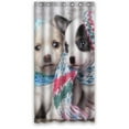 thumbnail image 1 of EREHome Rideau de Douche de Noël en Polyester, Taille 36x72 Pouces, 1 of 1