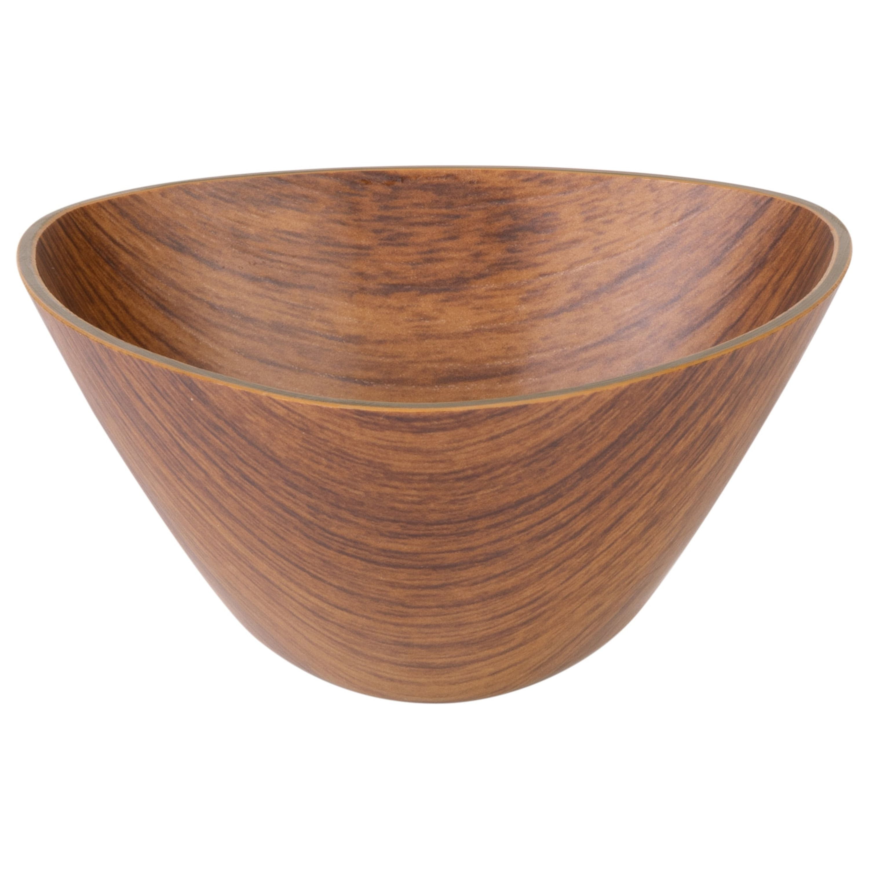 Luxe Party Mahogany Collection Small 5 inch Triangle Serving Bowl