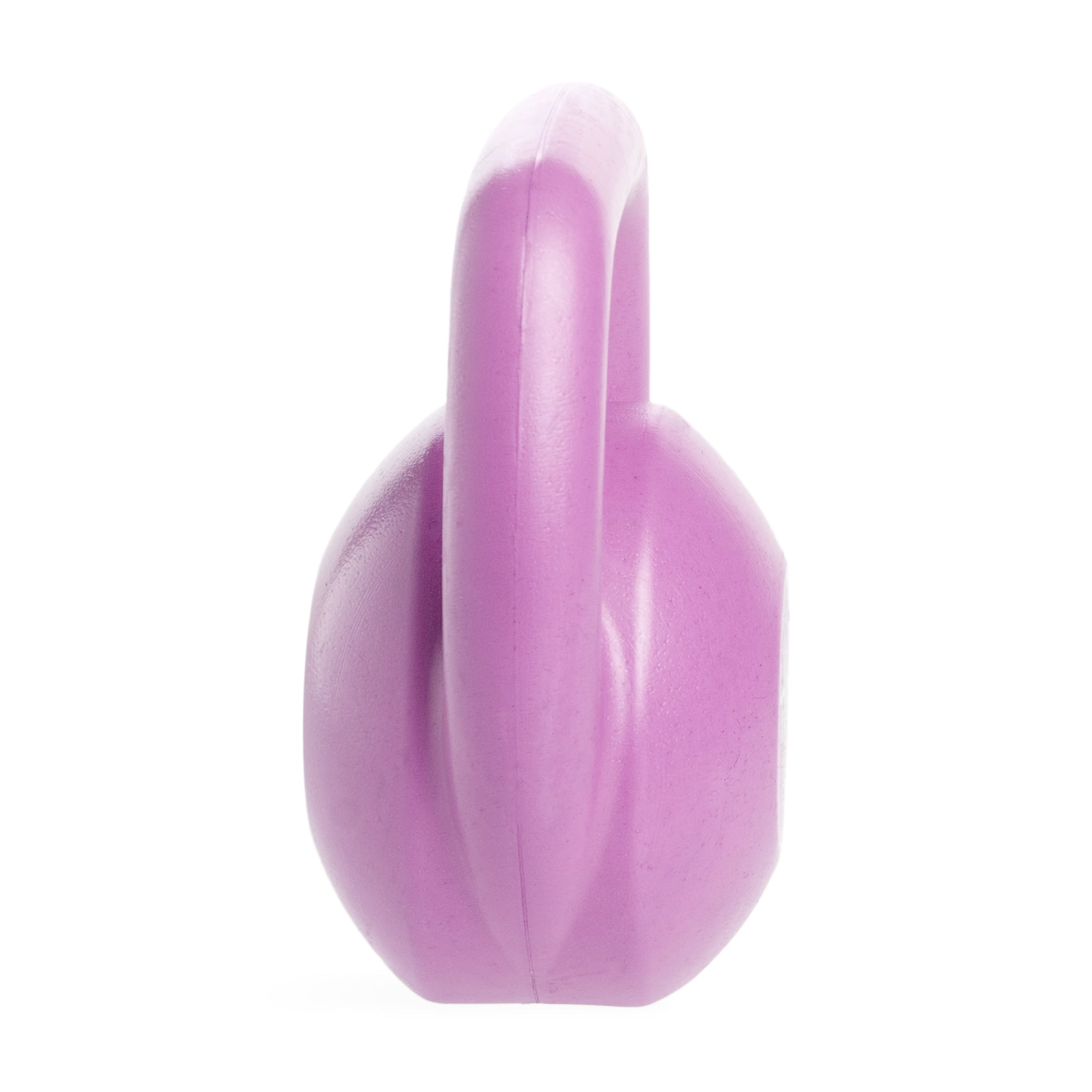 Tone Fitness CAP Barbell Vinyl Kettlebell, 5 Lbs, Pink photo 3