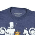 thumbnail image 3 of Five Nights At Freddy's T-Shirt Boys' Split Face Design Short Sleeve Top, 3 of 4