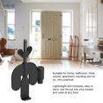 thumbnail image 5 of NFTIGB Portable Door Lock Black Upgraded Cashew Type with Screws Stainless Steel Privacy Security Guard for Home Hotel Apartment Travel, 5 of 9