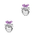 thumbnail image 4 of Naiovety Romántica flor de cristal artificial rosa decoración Type3 NO3, 4 of 6