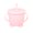 Pink - One Size, variant on Double Ear Silicone Sippy Cup Food Grade Leakproof With Lid, Safe Kids Drinking Mug, Portable Outdoor Snack Cup For Travel Picnic And Daily Drinking Use Yellow - One Size