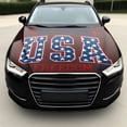 thumbnail image 5 of USA 250 Years of Freedom Car Hood Decal - 1776-2026 Patriotic American Flag Letter Design for Trucks, SUVs, and Cars, 5 of 6