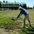 Lawn Leveling Rake, 34"x9.4" Leveling Rake 68" Leveler Tool Big Lawn