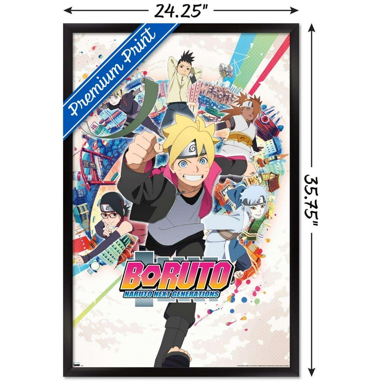 Boruto: Naruto Next Generations - Circle Wall Poster, 22.375