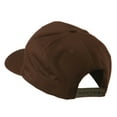thumbnail image 3 of Jewish Star of David Embroidered Cap - Brown OSFM, 3 of 5