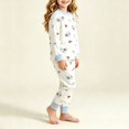 thumbnail image 5 of Asxite Toddler Fall Outfits Solid Crewneck Top Jogger Pants Casual Breathable 2 Piece Set 7T, 5 of 6