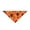 Orange, Black, variant on Halloween Dog Costume Set with Cape Hat Collar & Accessories, Funny Pet Cosplay Dress Up Outfit for Cats Small Medium Dogs, Party Photo Prop Clothes(D)
