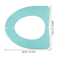 thumbnail image 3 of TOYMYTOY  Green Portable Potty Seat Cover for Home and Travel Use, 3 of 7