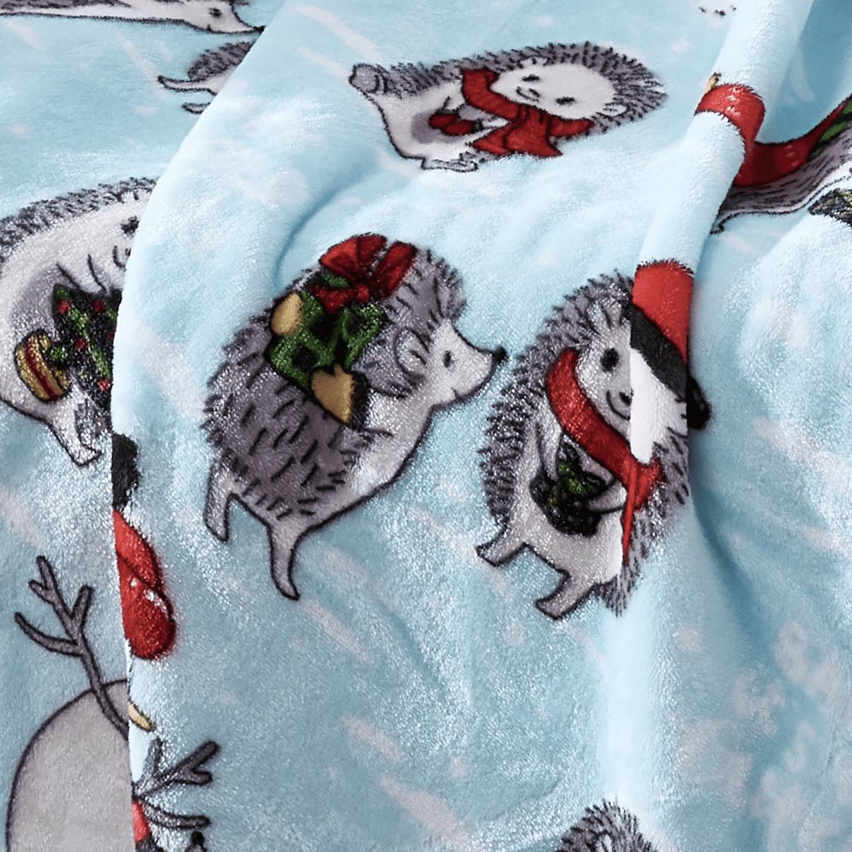 Way To Celebrate Holiday Time Throw Blanket 50 x 60