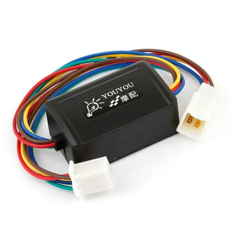 Unique Bargains Car Brake Lamp Flash Controller Flasher Module for Halogen Light DC 12V