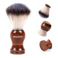 thumbnail image 4 of Cepillo de afeitar BlueZOO con mango de madera y cerdas de nailon, ideal para cuidado masculino y uso diario, compacto y fácil de transportar., 4 of 6